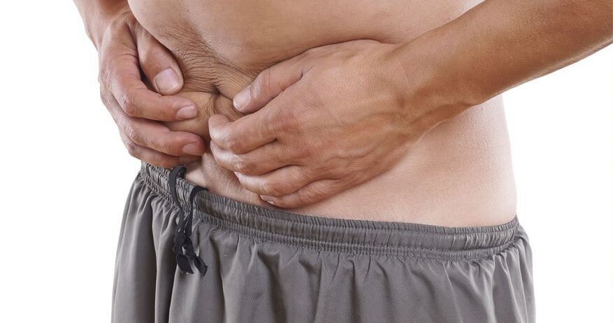 Schmerz am ënneschte Bauch mat chronescher Prostatitis